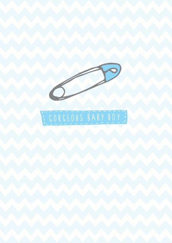 boy gorgeous New Baby Card 11318 created by ERPdesign
