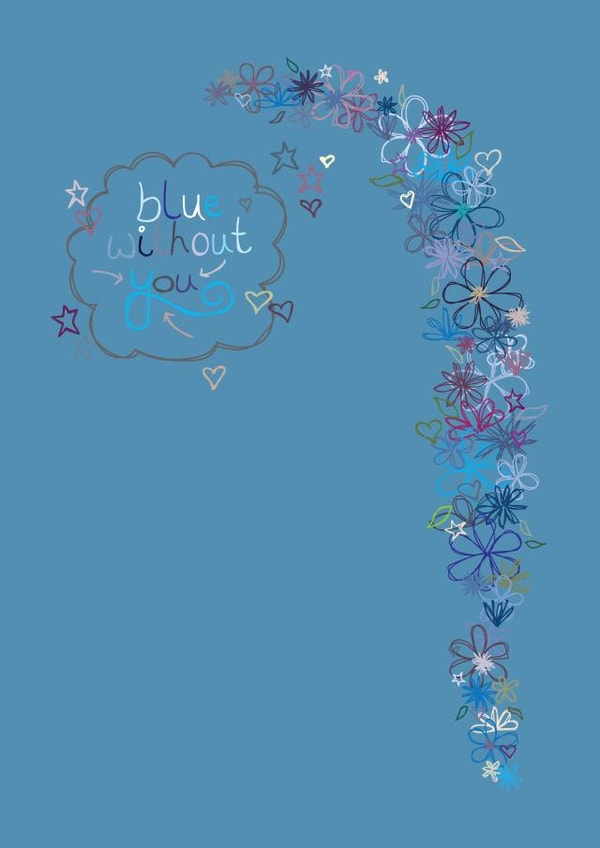 missingyou sad Card 33892 created by Hello You