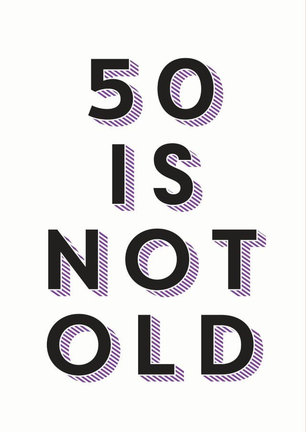 50 50th Birthday Card 4480 created by Joyful Joyful