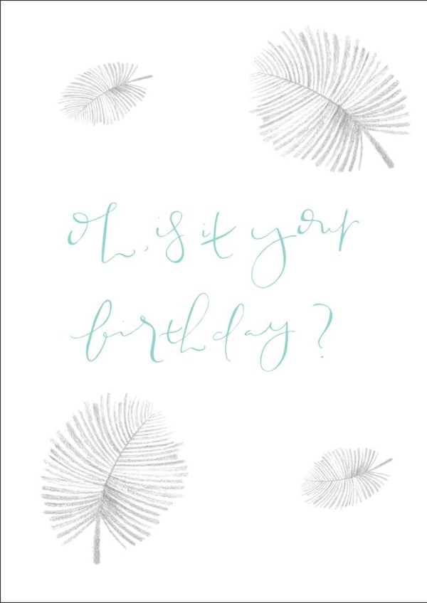 birthday plant Card 33909 created by Jess' Mess