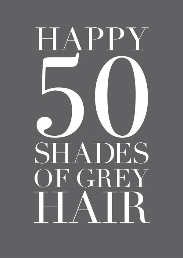 50 shades Birthday Card 1324 created by Faye Brown