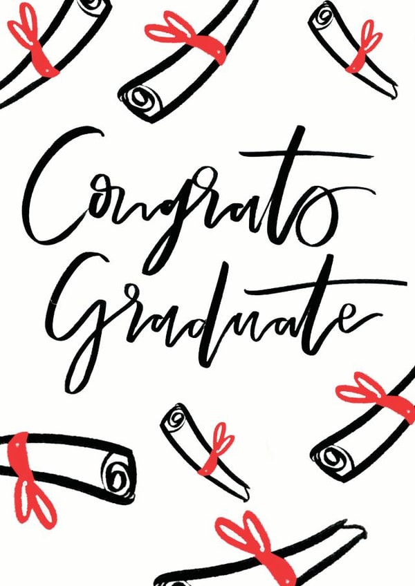 congrats graduate Graduation Card 4458 created by Bee Davies