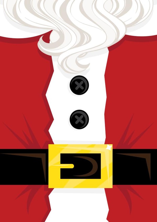 Santa Christmas Card 33877 created by Joe Dove