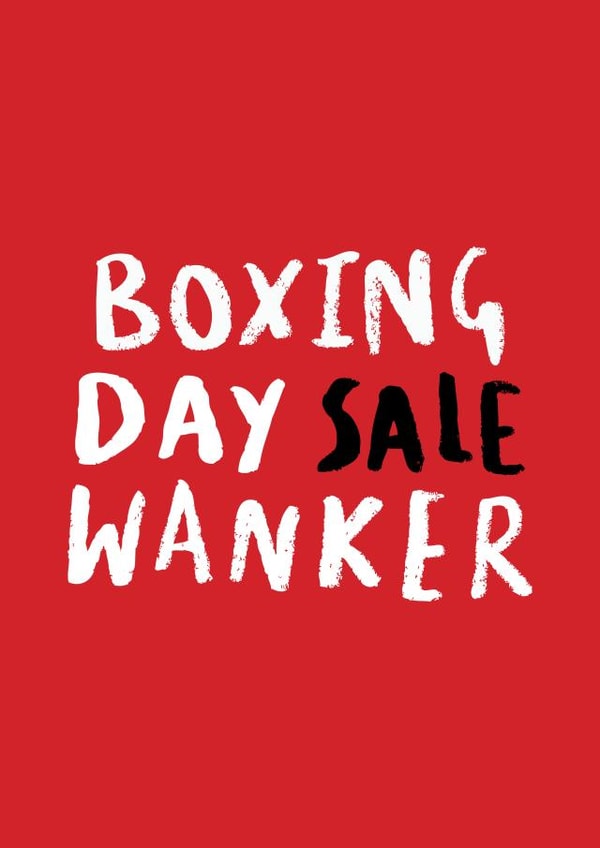 boxing day Card 22211 created by Lauren Goodland