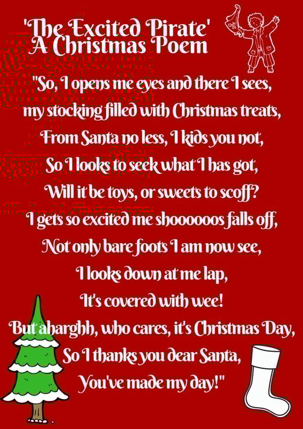 christmas poem Card 29803 created by Rob M Fuller