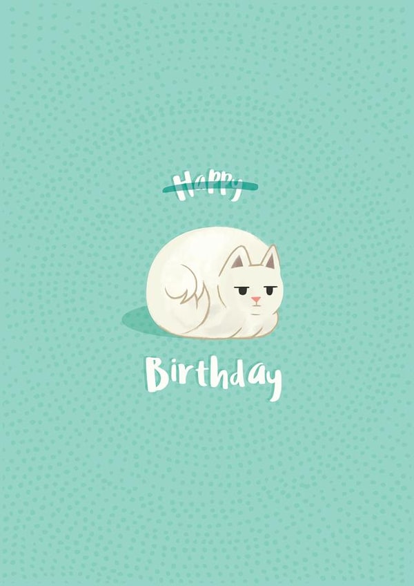 birthday cat Birthday Card 5046 created by Michelle Hird