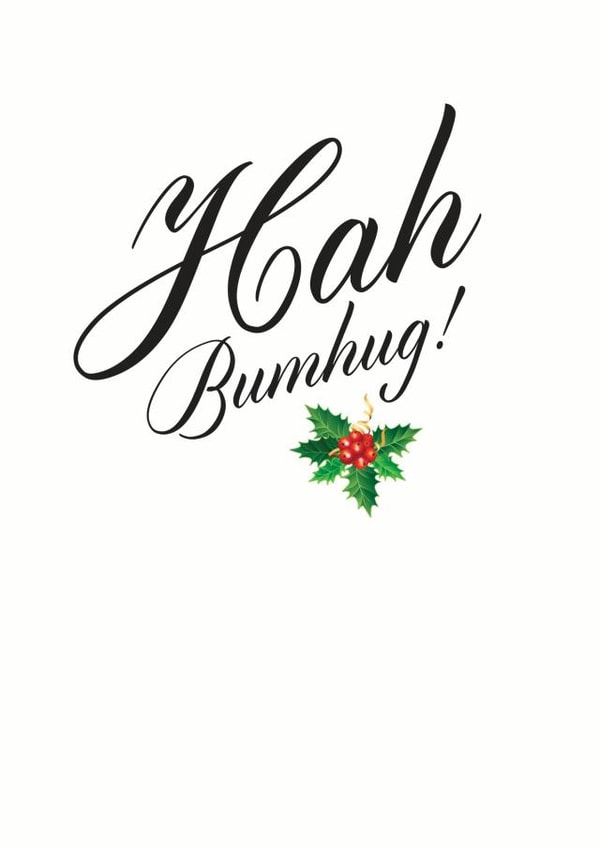 bah humbug Card 11897 created by Holy Flaps