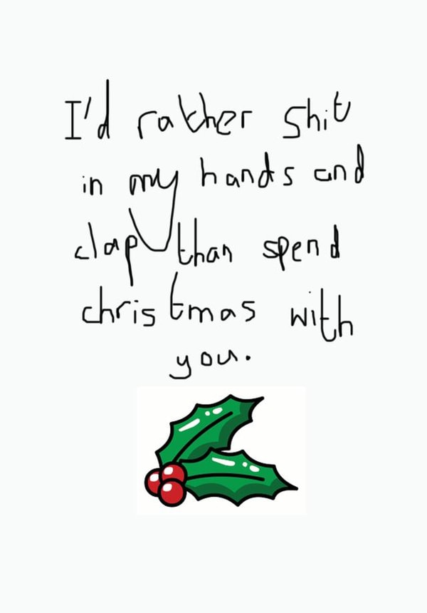 christmas shit Card 34242 created by Muffin Mayhem