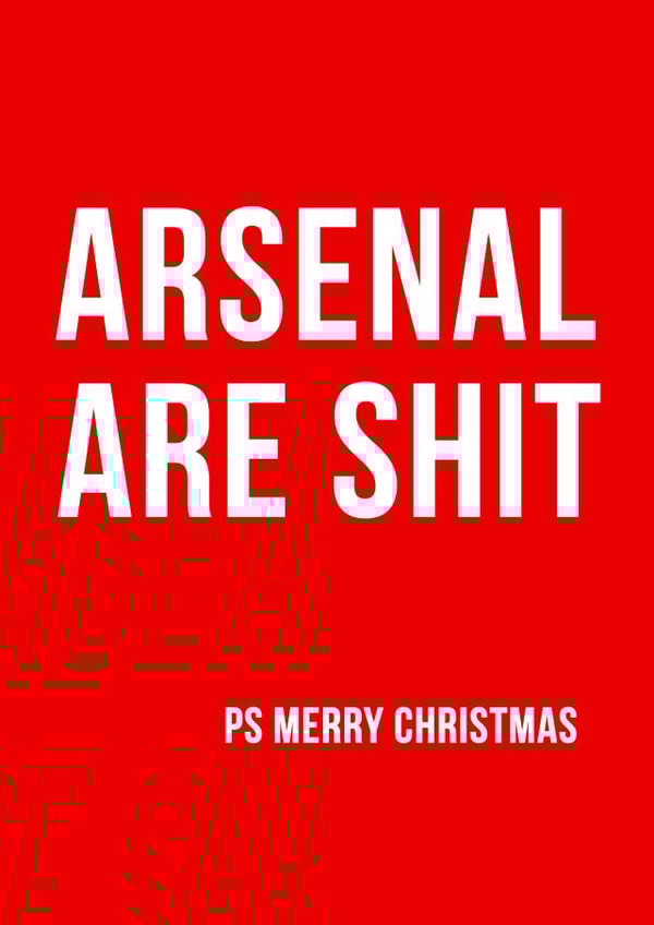 football xmas Christmas Card 11158 created by Offside Cards