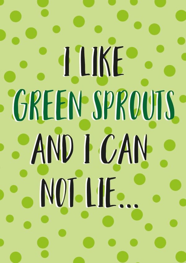 funny sprouts Christmas Card 32523 created by Ink Pudding