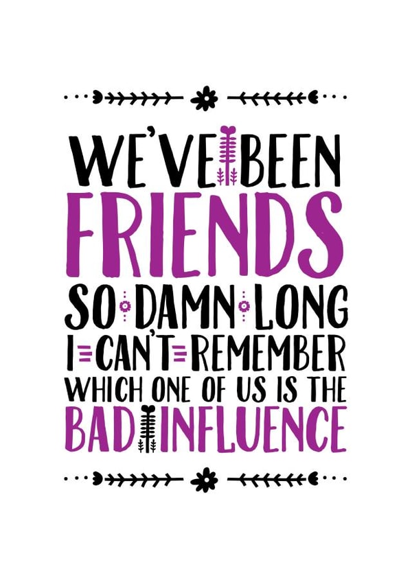 bff sarcastic Birthday Card 4909 created by thunderpeep