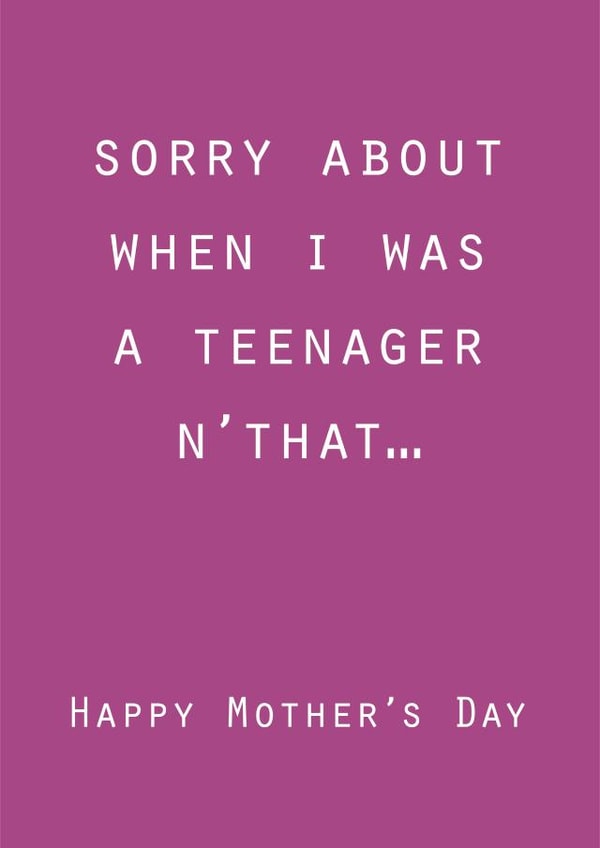 love sorry Mothers Day Card 32292 created by Phil Tessier