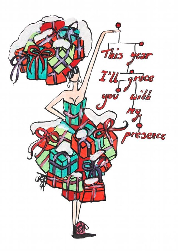 Christmas Cards Card 34416 created by Charlotte Posner