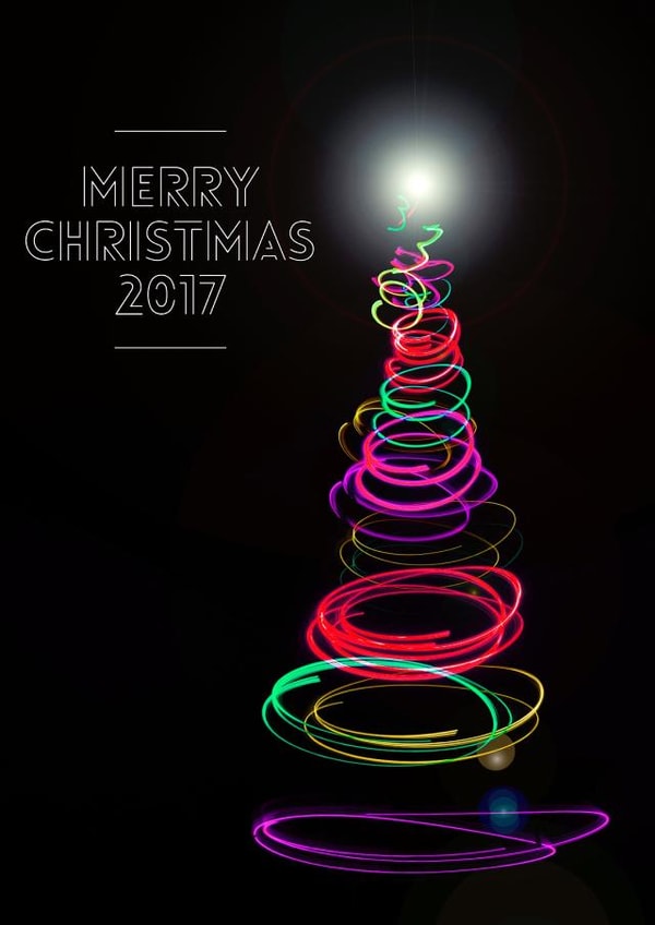 Male Female Christmas Card 22088 created by Simon Baxendale