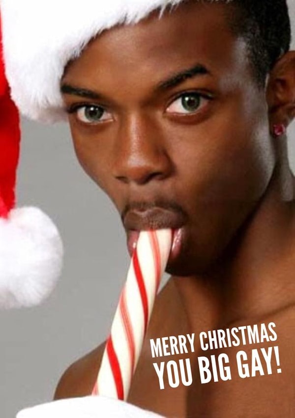 Photographic Humour Christmas Card 22089 created by Simon Baxendale