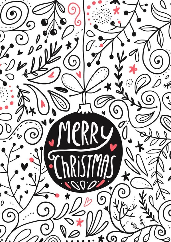 merry holiday Christmas Card 22921 created by Anna Alekseeva