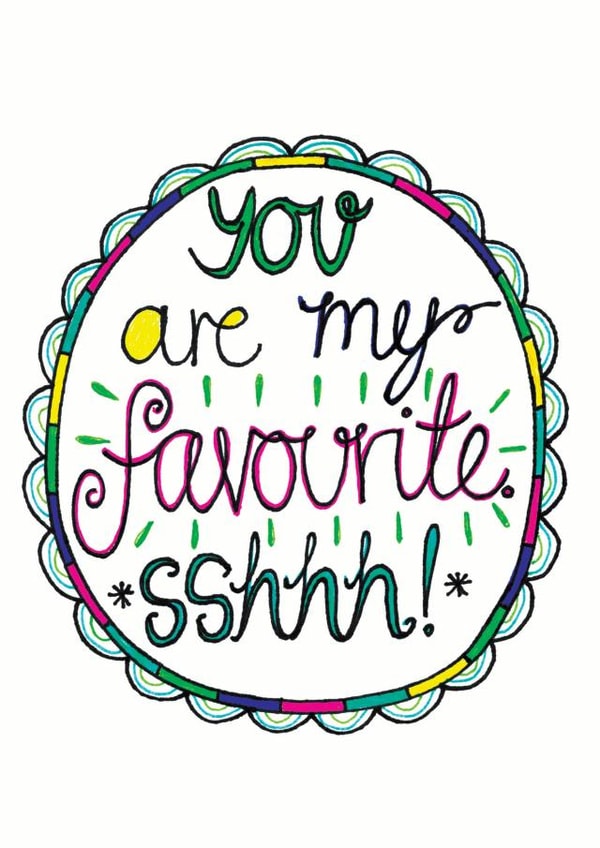 favouriteperson love Card 34655 created by Megg Hems