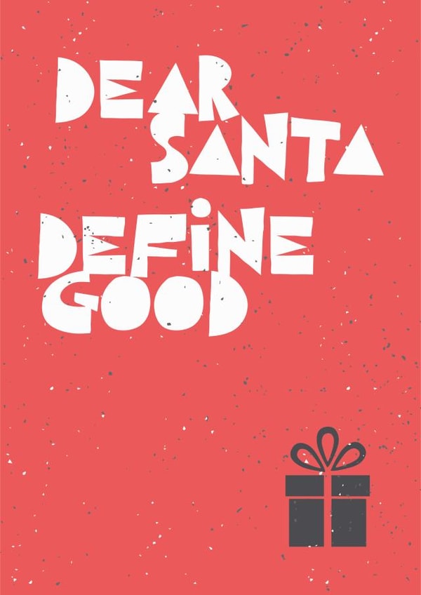 santa funny Christmas Card 11650 created by CD Design