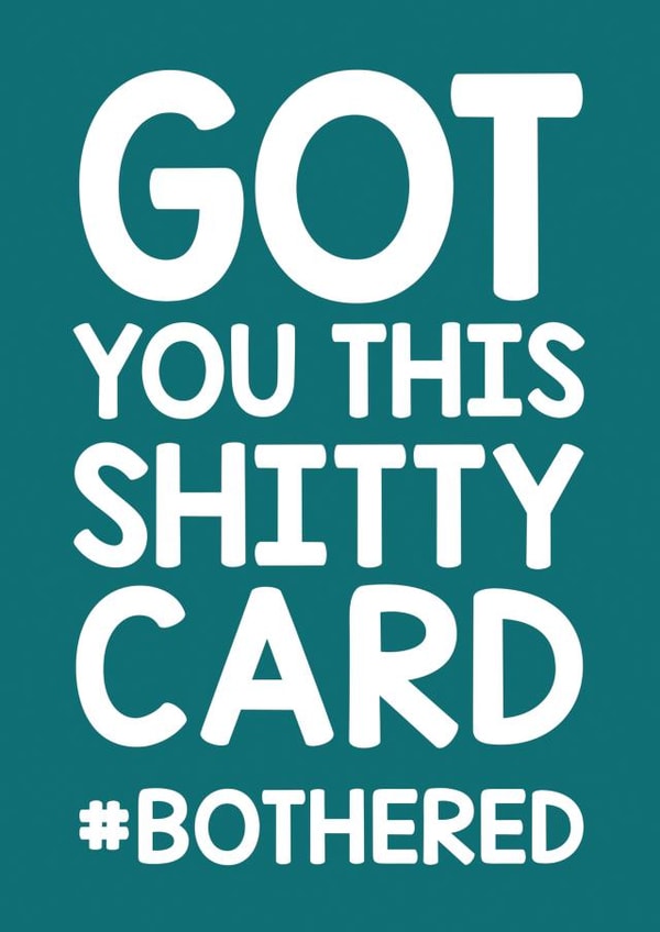 shitty fucking Birthday Card 8548 created by Thirty Mussels