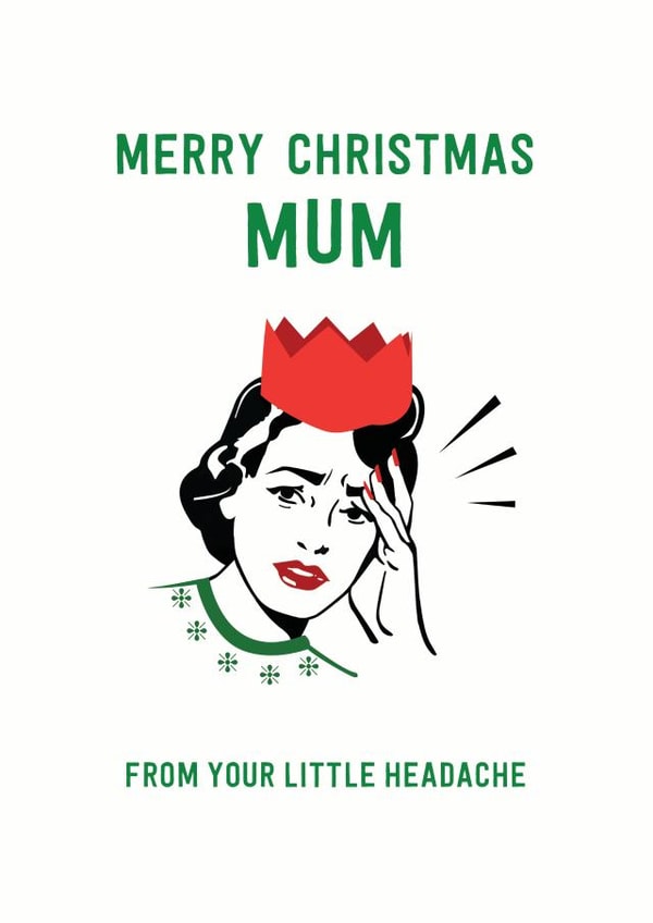 card mum Christmas Card 7860 created by Papergravy