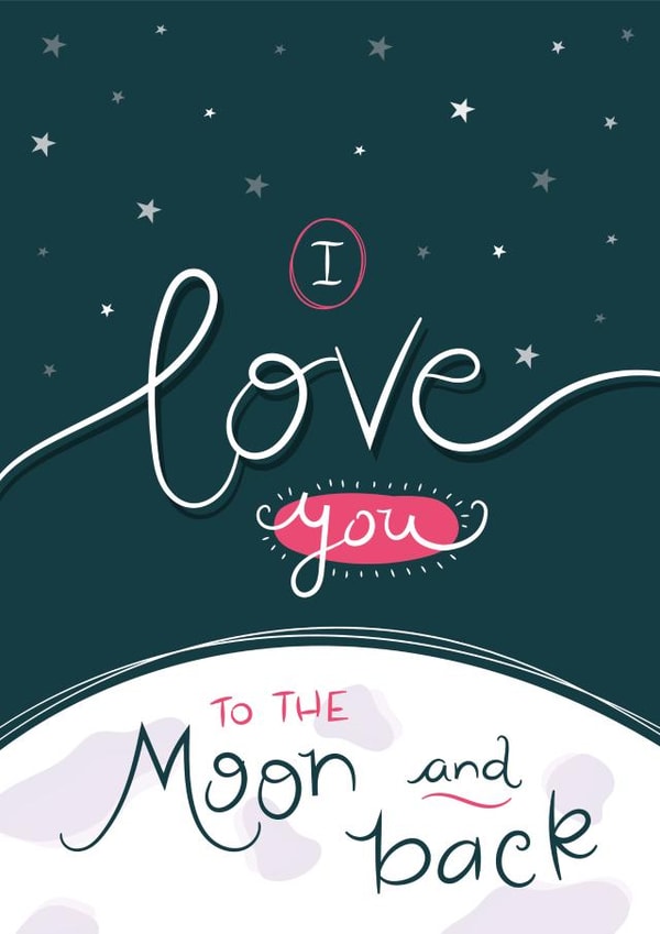 i love Card 33018 created by The Happy Life Balance Co.