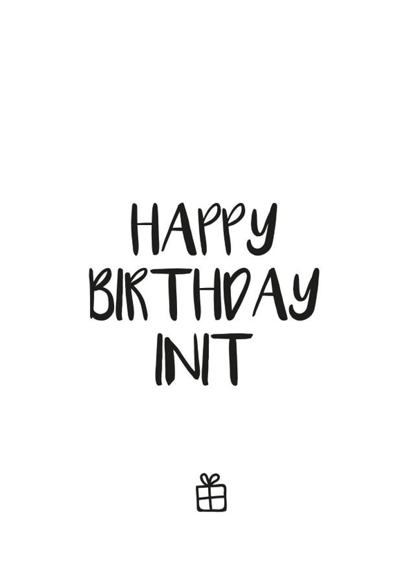 Male Female Birthday Card 35053 created by ink&toast creative