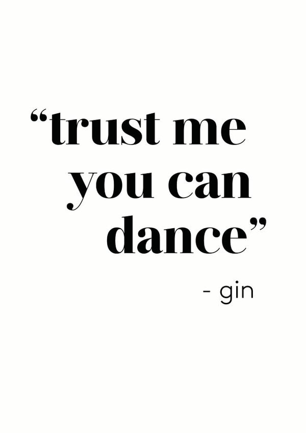 gin funny Birthday Card 12401 created by Little Print Paper Co