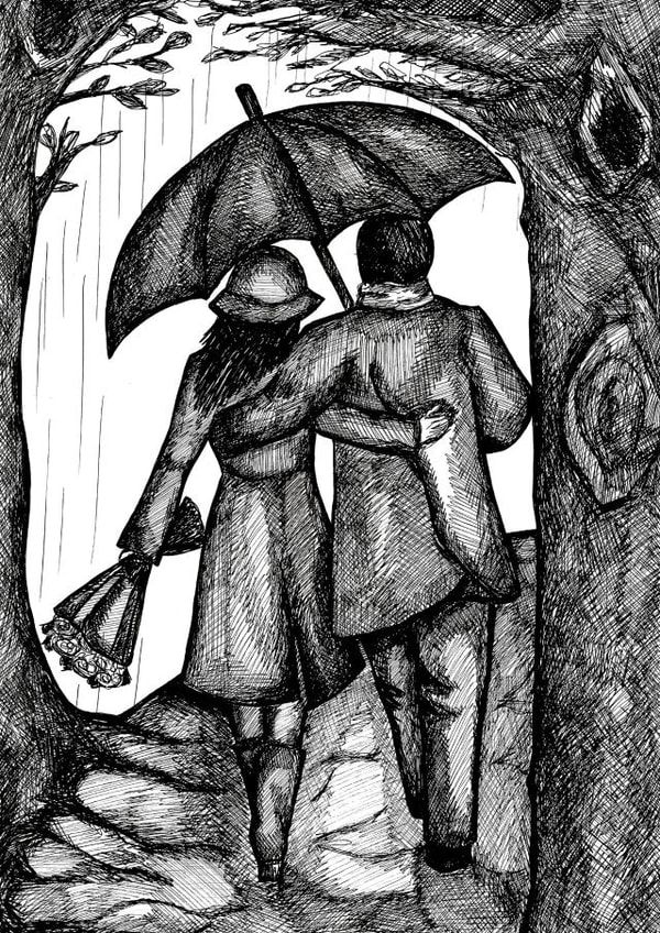 couple anniversary Card 35155 created by Rebecca Sørensen