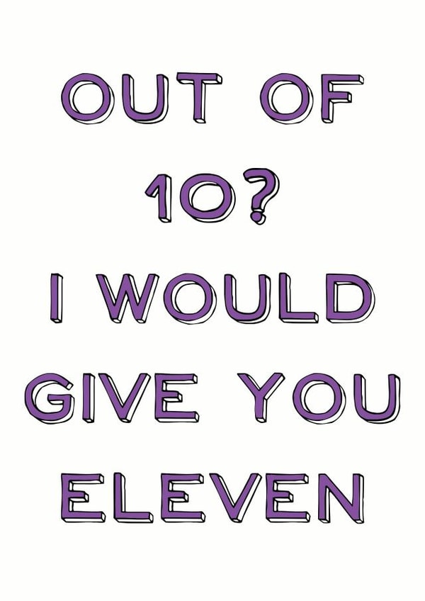 Stranger Things Pun Valentine's Day Card created by Sweetlove Press