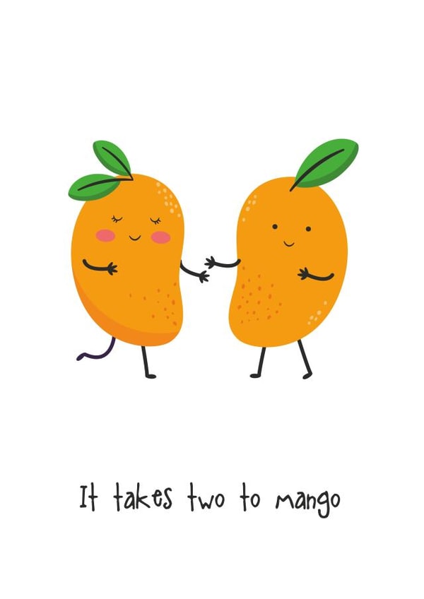 husband wife Valentines Day Card 26646 created by Ink & Ocean