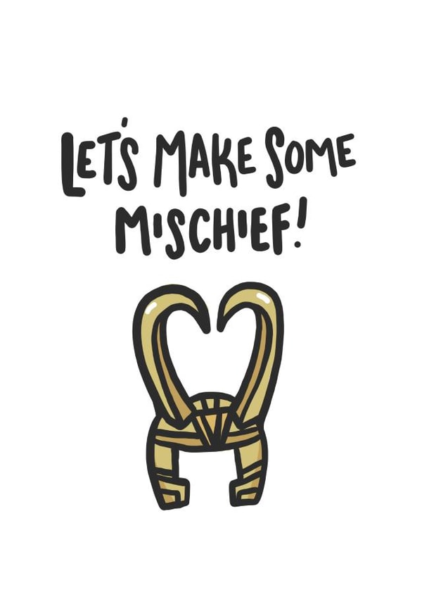 God of Mischief created by Emily Strefford-Johnson