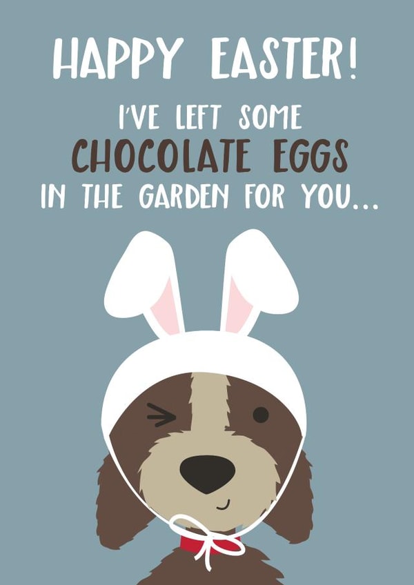 funny happy Easter Card 3846 created by Wink Design - Michelle Roberts