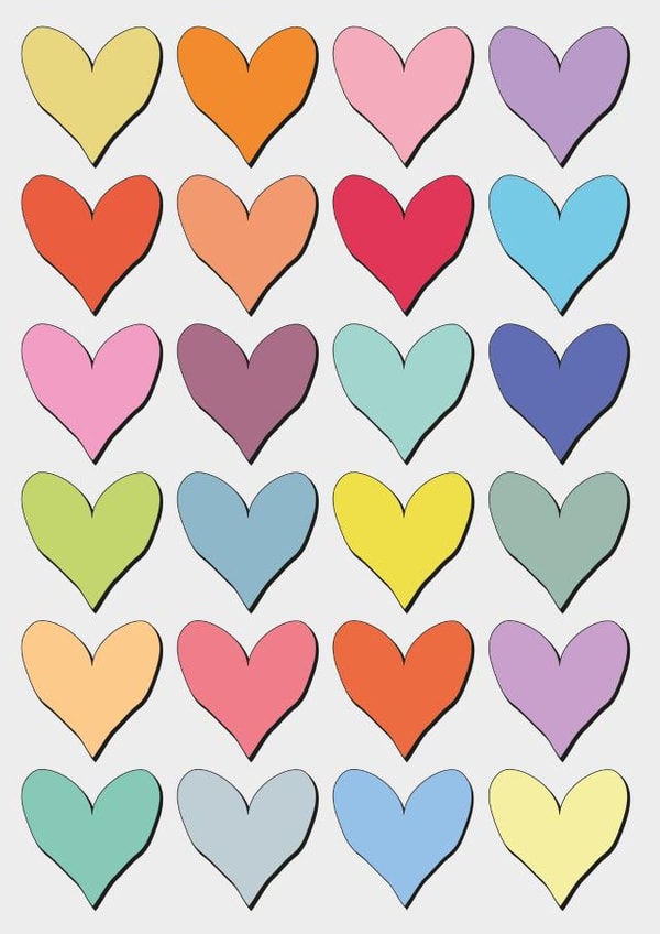 heart valentine Card 29701 created by Quite Like That