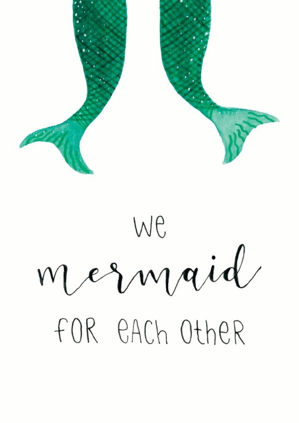 mermaid each Valentines Day Card 28708 created by Nicole Julia
