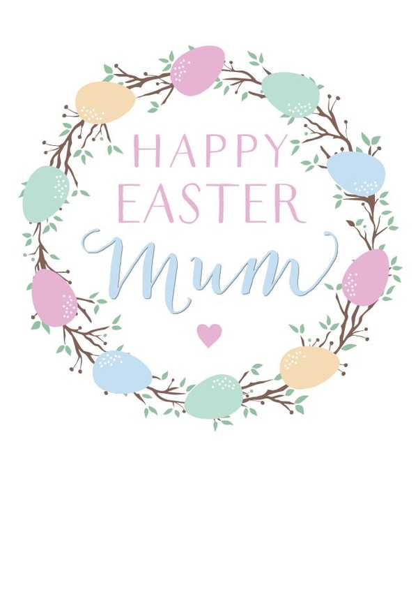 mum mother Easter Card 3847 created by Wink Design - Michelle Roberts