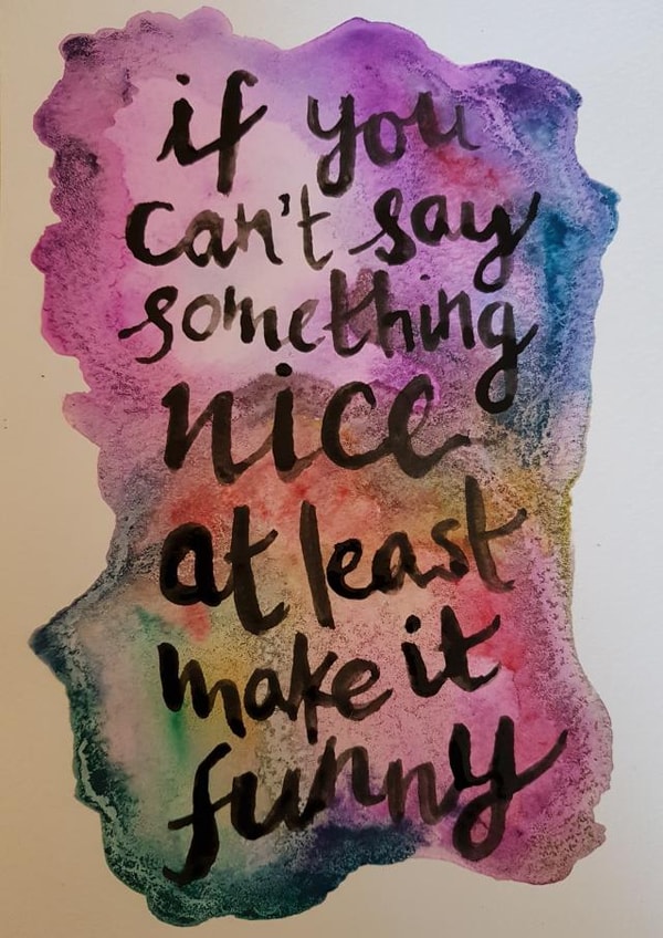 Humour Mean Card 35885 created by PandaBlueCreations