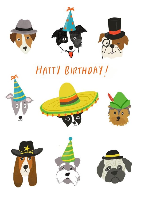 jack russell Birthday Card 2241 created by Just like Sophie