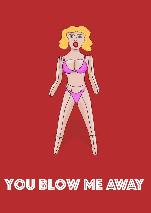 sex doll Valentines Day Card 29768 created by StinkWizard