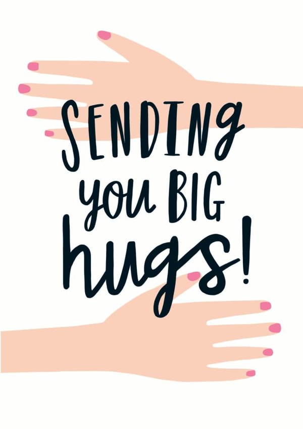 big hugs Love & Friendship Card 11115 created by Sadler Jones