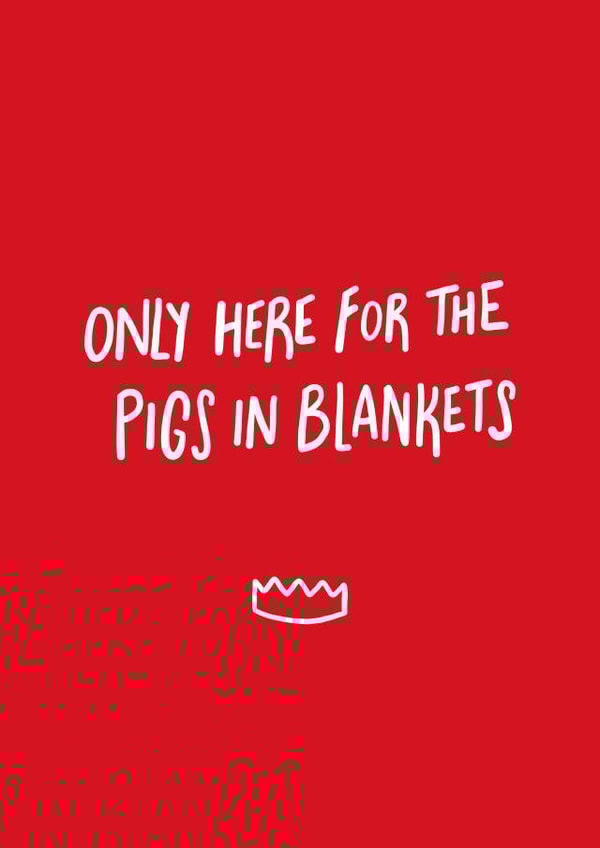 Pigs in blankets.  created by Emily Strefford-Johnson
