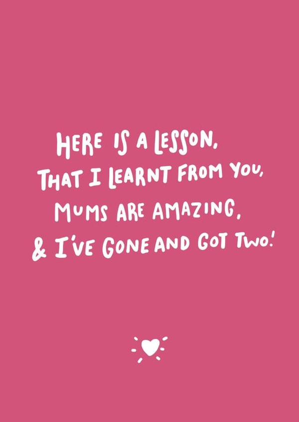 Two Mums! created by Emily Strefford-Johnson