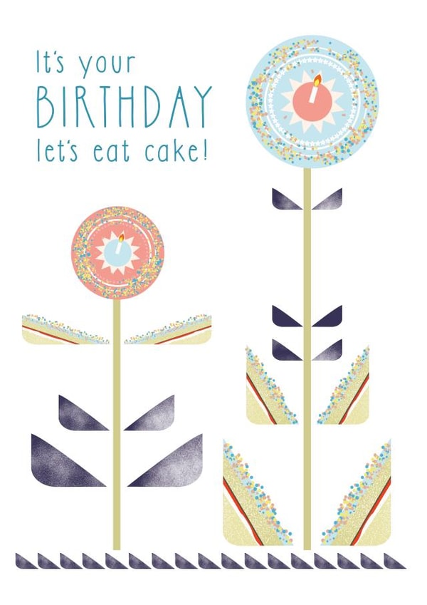 birthday colourful Card 36312 created by Allison Gray