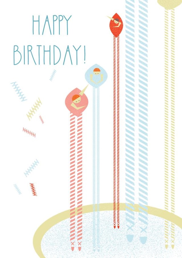 birthday colourful Card 36313 created by Allison Gray