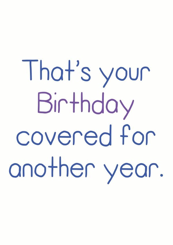 Birthday Covered Card 36126 created by Rubber John