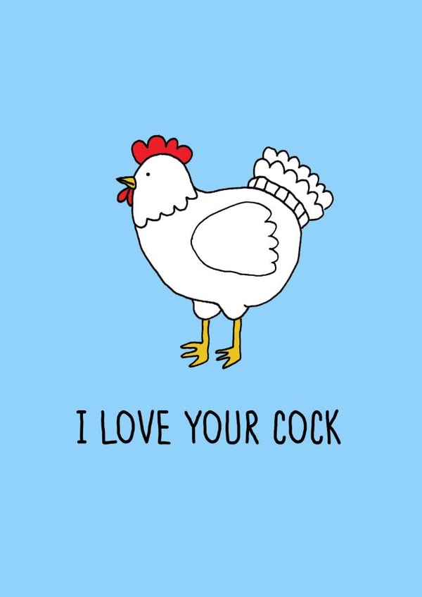 cock hen Card 36026 created by Flopsy 