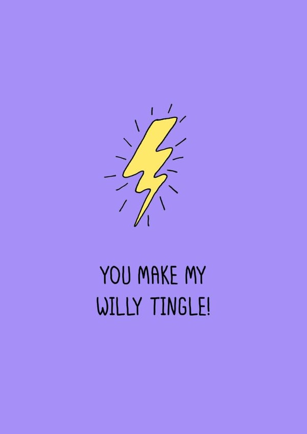 willy tingle Valentines Day Card 36028 created by Flopsy 