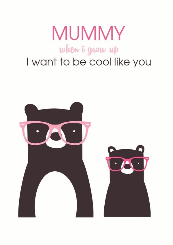 bear Female Mothers Day Card 35296 created by Lisa Marie Designs