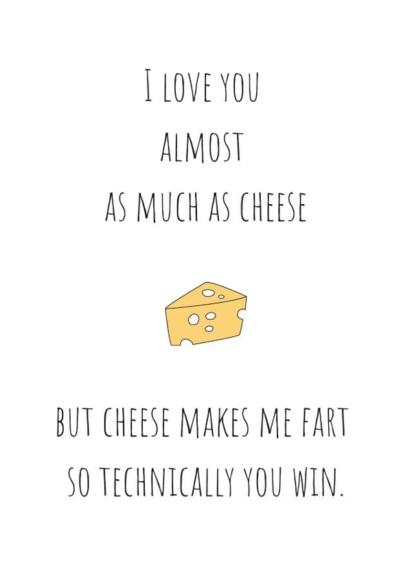 cheesy love Card 29921 created by Lou La La