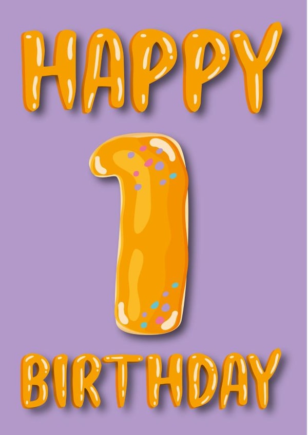 donut doughnut Birthday Card 36567 created by Pink Cat Design