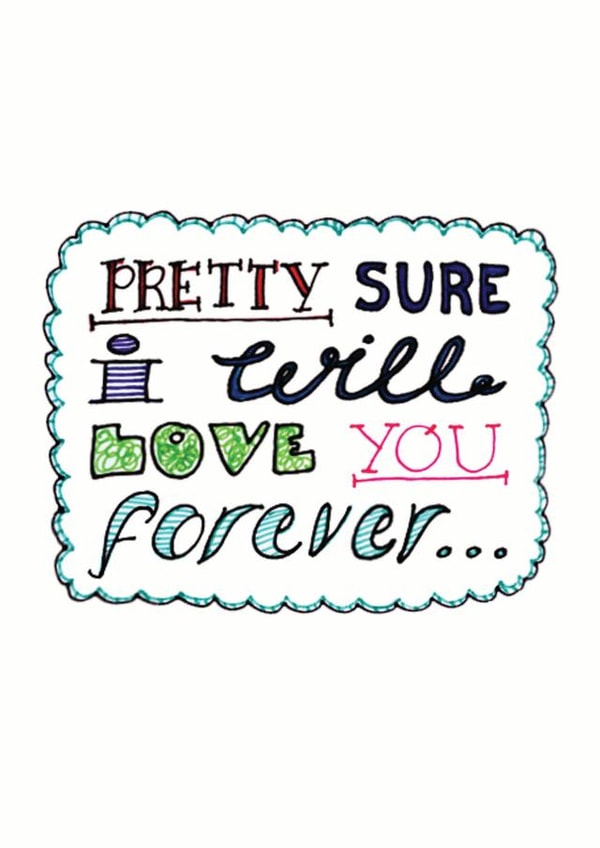 iwillloveyouforever cute Card 34669 created by Megg Hems